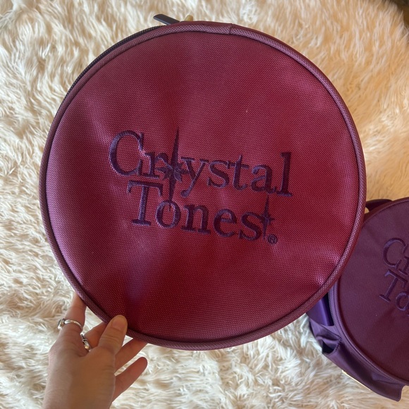 NEW 9” Practitioner Crystal Tones Nylon Case: Crystal Singing bowls ✨ - Picture 12 of 16